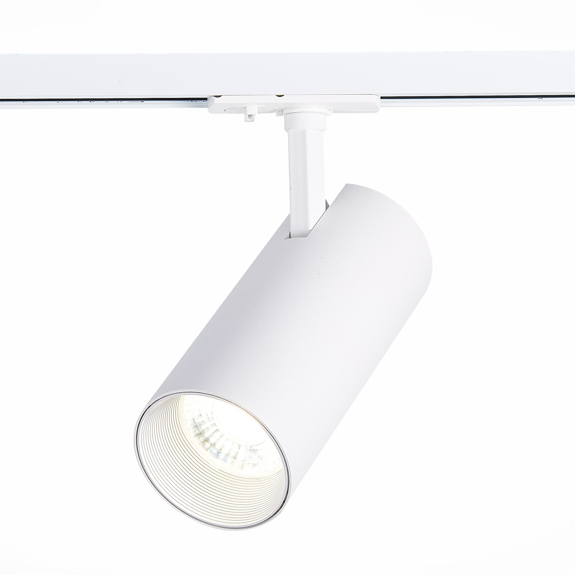 ST Luce ST350.536.30.36 Трековый светодиодный светильник Мат. белый LED 1*30W 3000K 2 700Lm Ra≥90 36° IP20 L177xW77xH204 100-240V — миниатюра 1