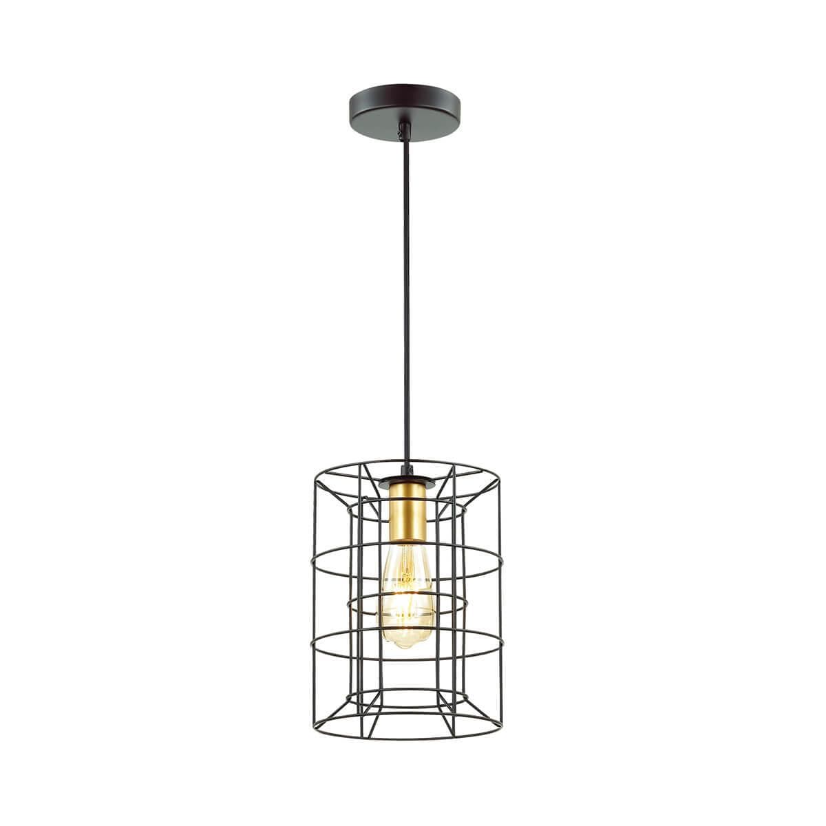 Lumion 4410/1 LN19 134 черный, золотой Подвес E27 1*60W 220V RUPERT