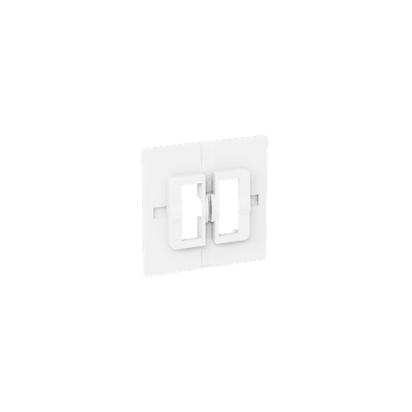 EKF Пластина переходная для 1 или 2х клавишного выключателя, IP44, белая Эпика — миниатюра 2