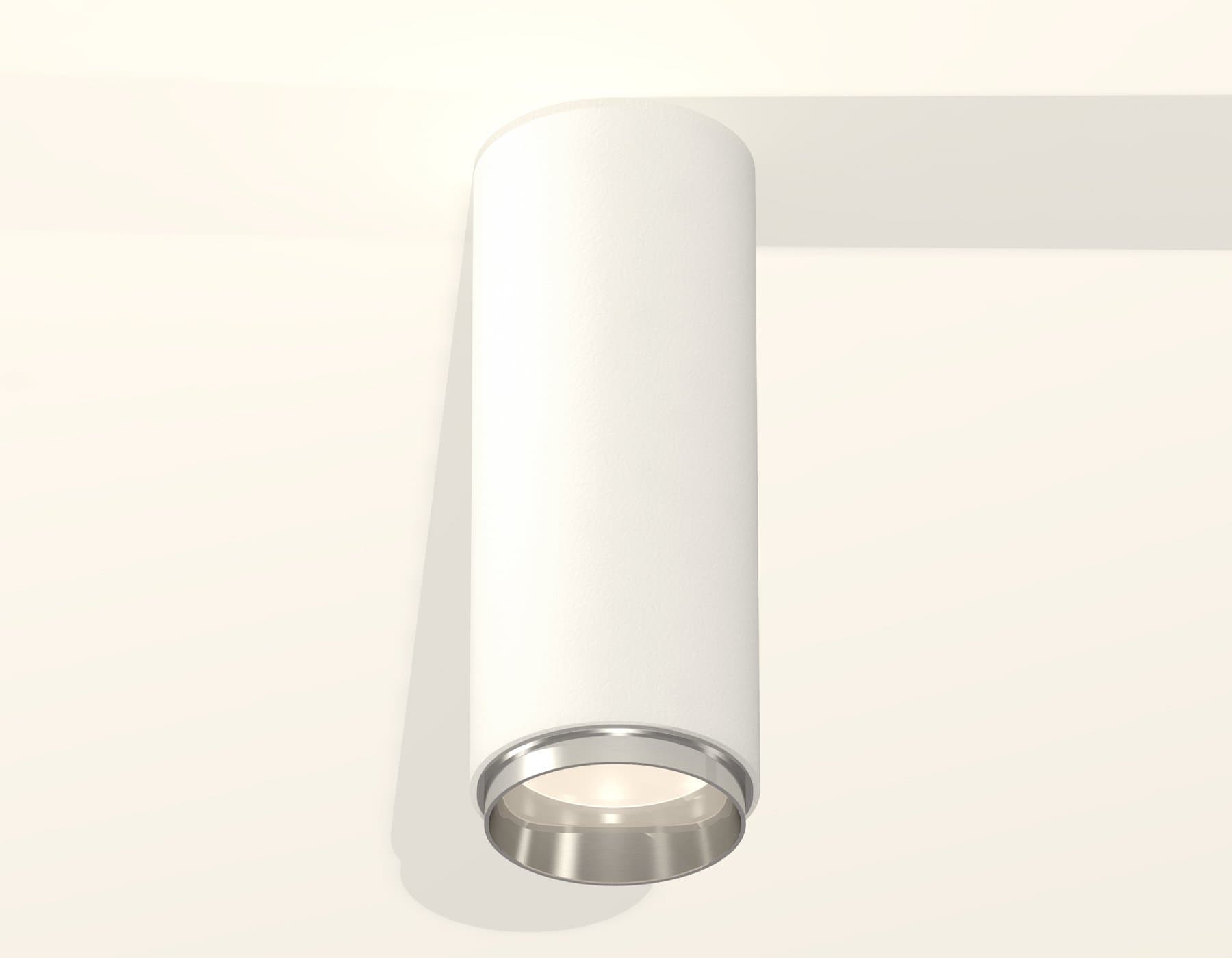 Ambrella Комплект накладного светильника XS6342003 SWH/PLS белый песок/серебро полированное MR16 GU5.3 (C6342, N6122) — миниатюра 3