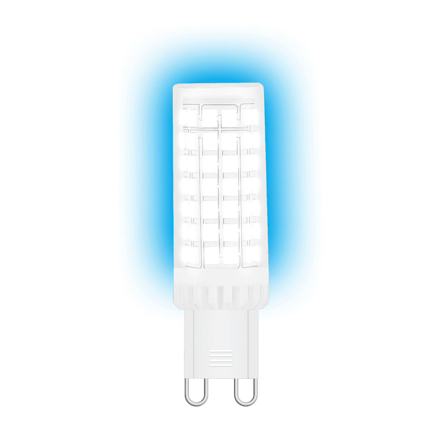 Gauss Лампа G9 AC185-265V 5,5W 580lm 6500K керамика диммируемая LED 107309355-D — миниатюра 7