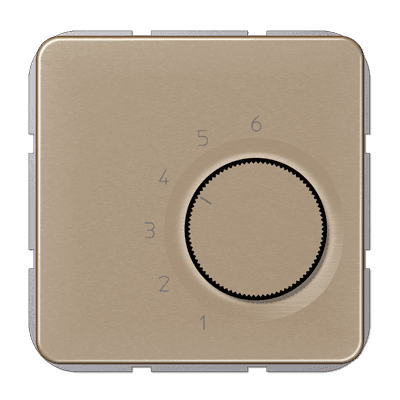 JUNG комнатный термостат, золотая бронза TRCD236GB