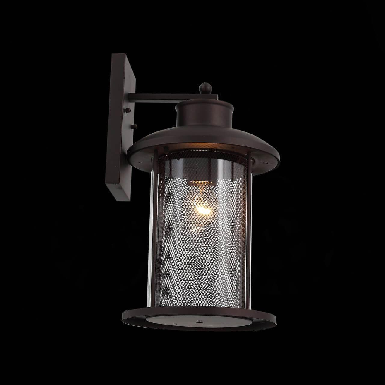 ST LUCE SL080.401.01 Светильник уличный настенный Темный кофе/Прозрачный, Темный кофе E27 1*60W — миниатюра 2