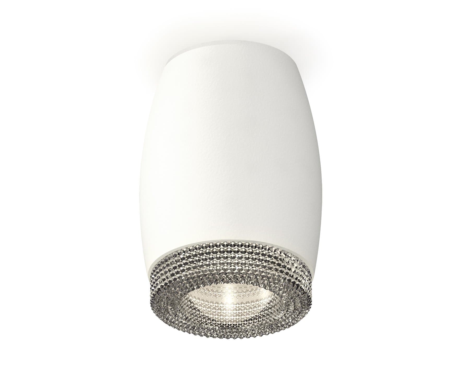 Ambrella Комплект накладного светильника XS1122010 SWH/CL белый песок/прозрачный MR16 GU5.3 (C1122, N7191)