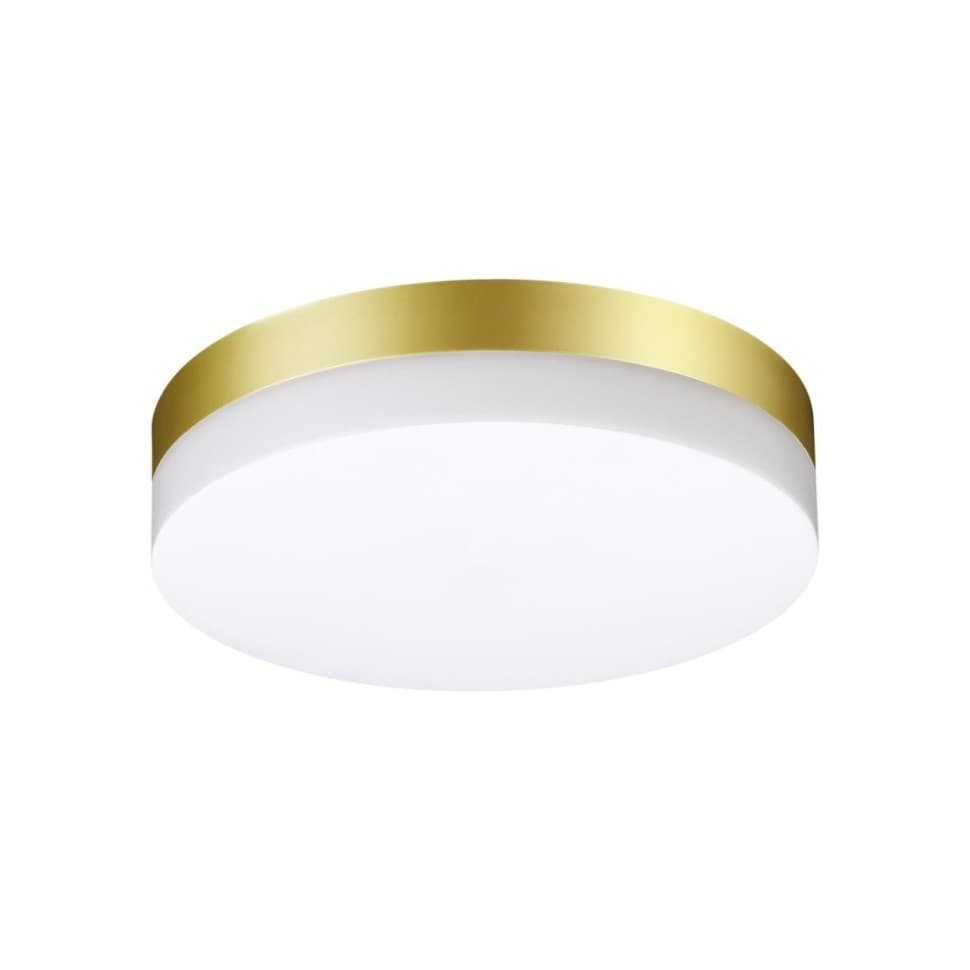 Novotech 358884 STREET NT22 золото Светильник ландшафтный светодиодный IP54 LED 4000К 18W 220V OPAL