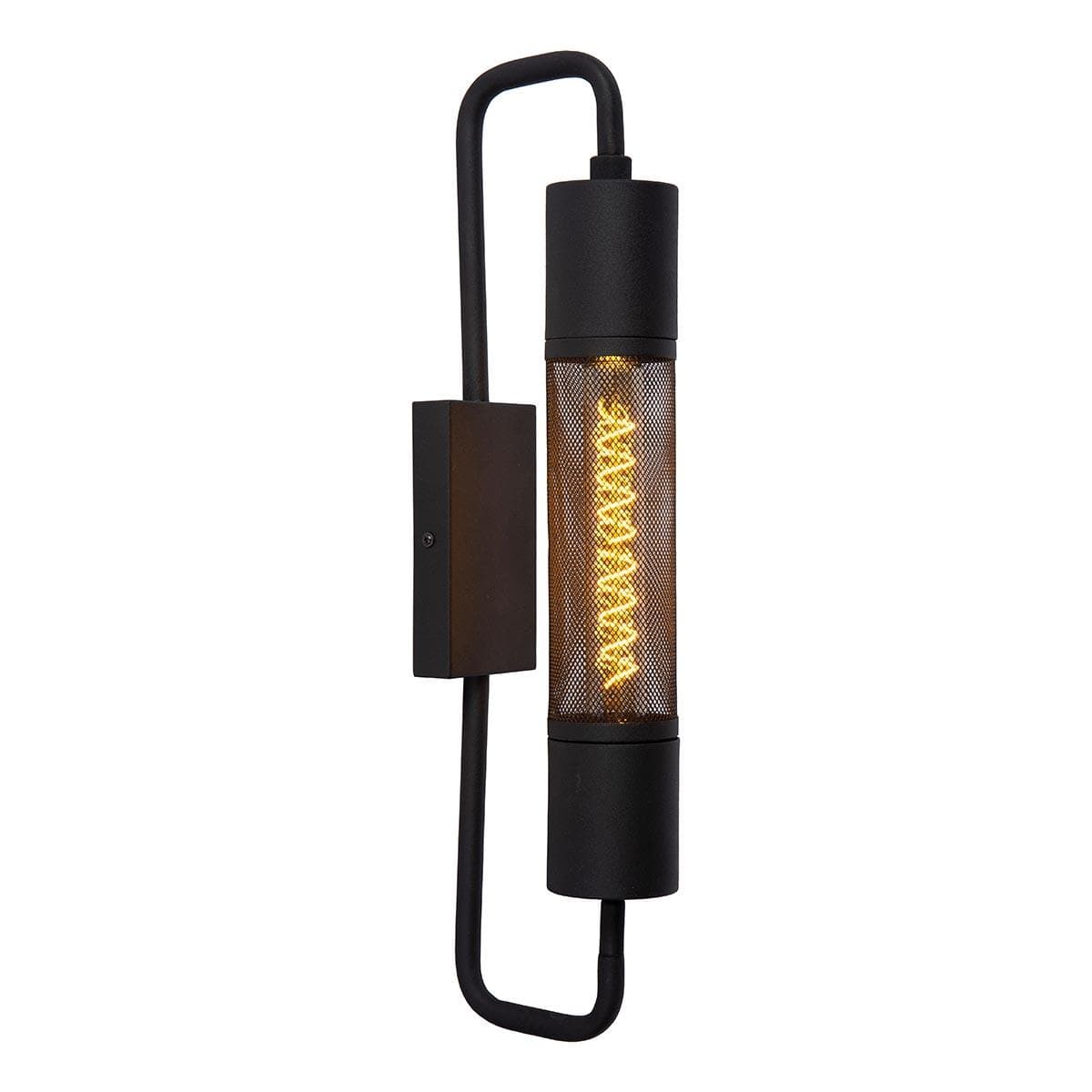 Lucide CALIXT Светильник настенный 1xE27 Black 05233/01/30 — миниатюра 5