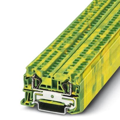 Phoenix Contact Заземляющий клеммный модуль с пружинными зажимами ST 4-PE 3031380
