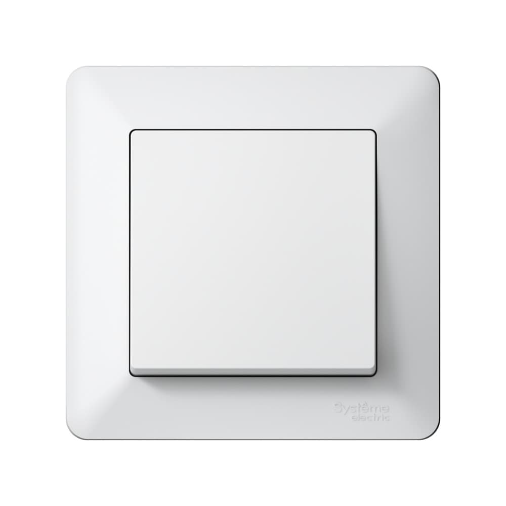 Systeme Electric AtlasDesign Air Лотос/дымчатый белый Рамка 1-ая — миниатюра 1