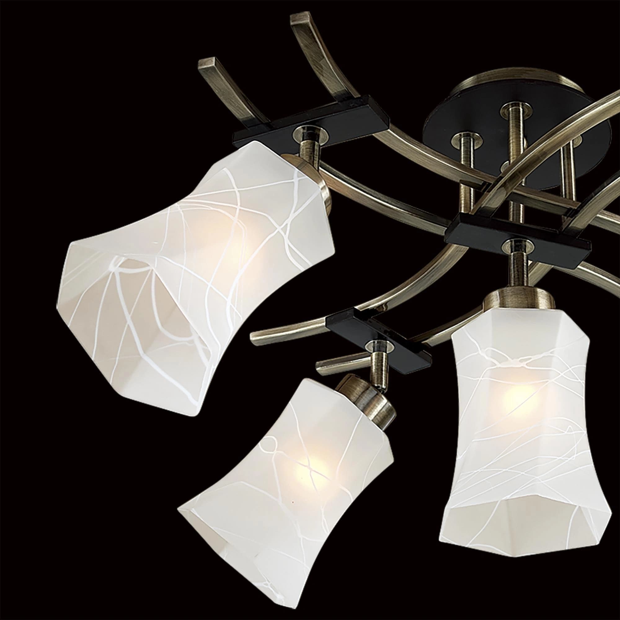 Citilux CL142153 Мерида Брон.Ст.+Венге Светильник Потолоч. — миниатюра 3