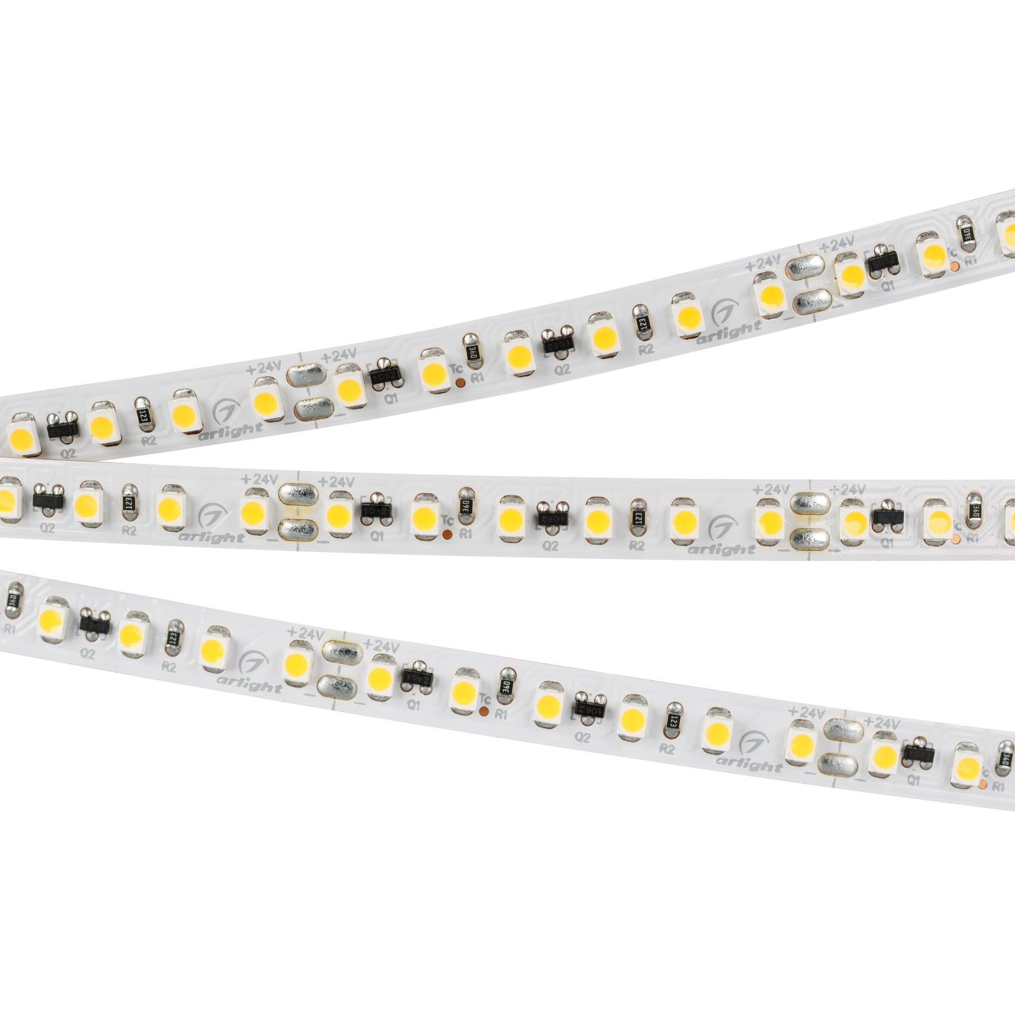 Arlight Лента IC-A120-8mm 24V Warm2700 (9.6 W/m, IP20, 3528, 10m) (стабилизированная) 025008(2) — миниатюра 1