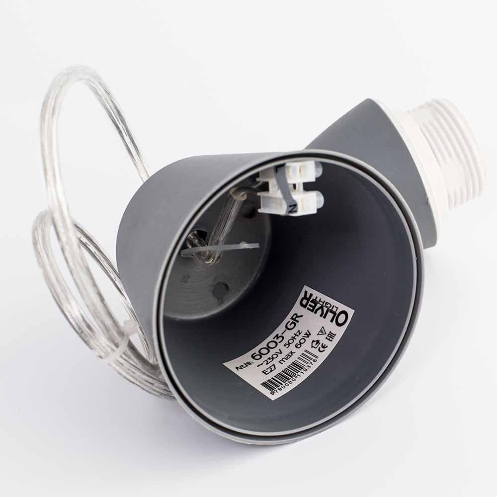 Citilux 6003-GR Подвес Е27 60Вт, Серый 6003-GR Suspension Grey — миниатюра 2