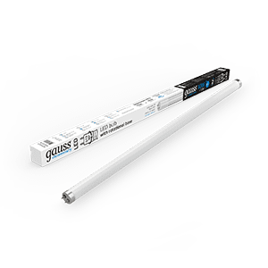 Gauss Лампа Elementary T8 10W 800lm 6500K G13 600mm стекло поворотная LED 93030-R