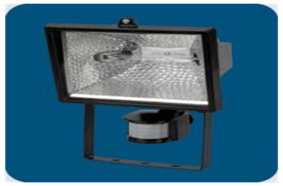 Italmac Прожектор галогенный 150W IP65 черный с датч. движ FL 150 s 02 — миниатюра 2