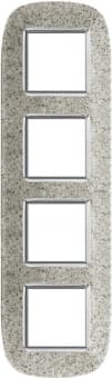 BT Axolute Corian Dusk Рамка 2+2+2+2 мод эллипс HB4802/4CDK