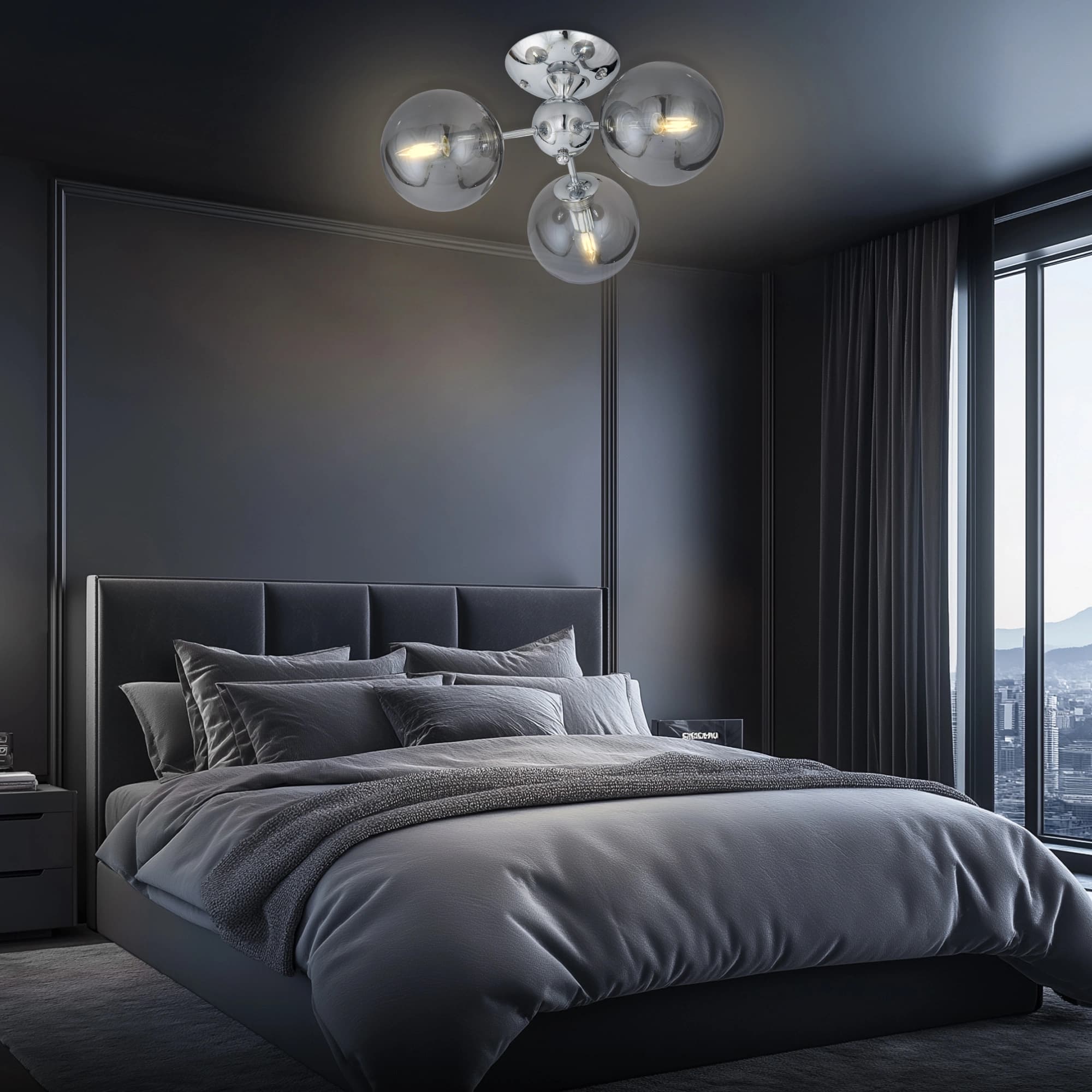 Citilux CL102130 Томми Хром+Дымч. Люстра — миниатюра 6