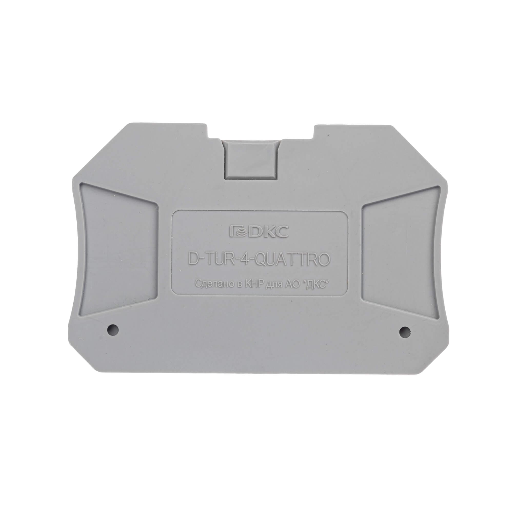DKC Nuputuk Изолятор торцевой для клеммы TUR-4-QUATTRO