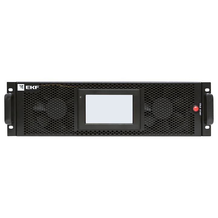 EKF Источник Бесперебойного Питания двойного преобразования E-Power SW900Pro - G5 30кВА/30кВт для монтажа в 19" стойку ,3х фазный 3/3,400В, — миниатюра 4