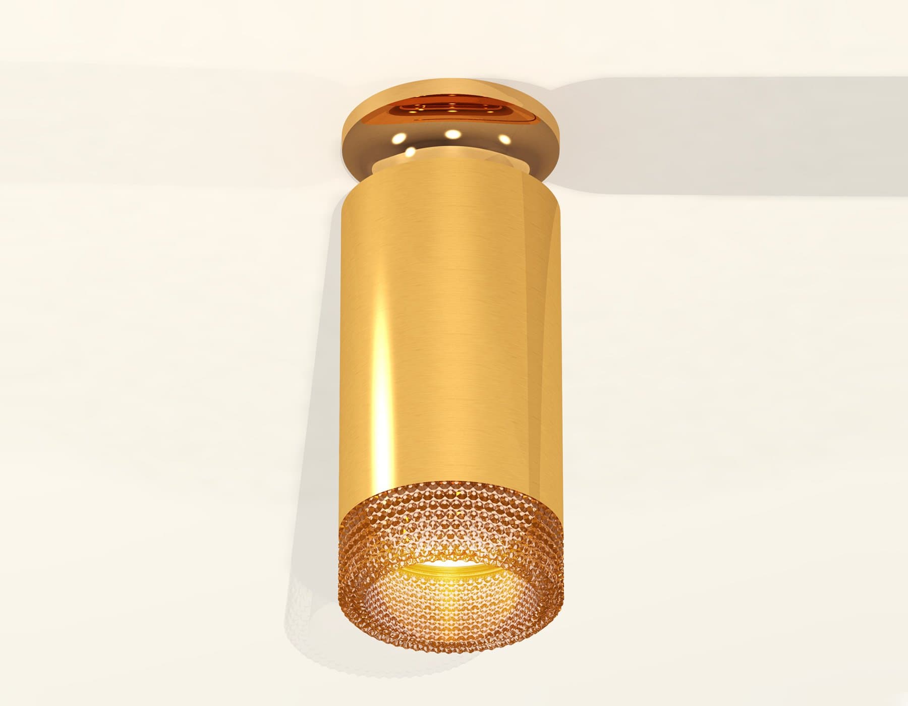 Ambrella Комплект накладного светильника XS6327081 PYG/CF золото желтое полированное/кофе MR16 GU5.3 (N6905, C6327, N6154) — миниатюра 3