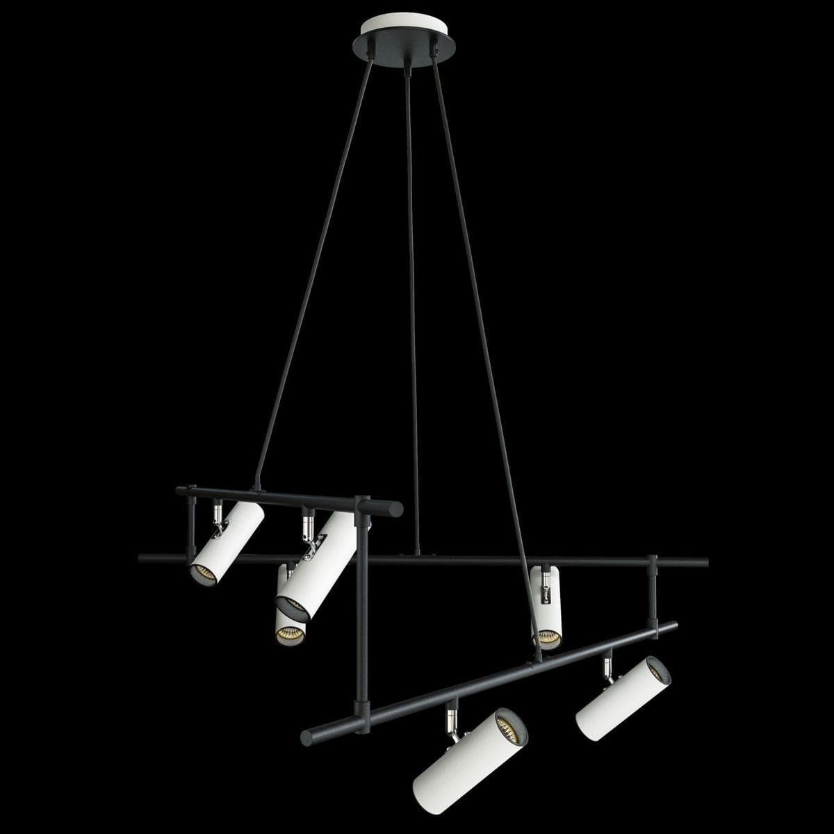 Maytoni Technical Черно-белый Светильник подвесной MOD128PL-12WB — миниатюра 10