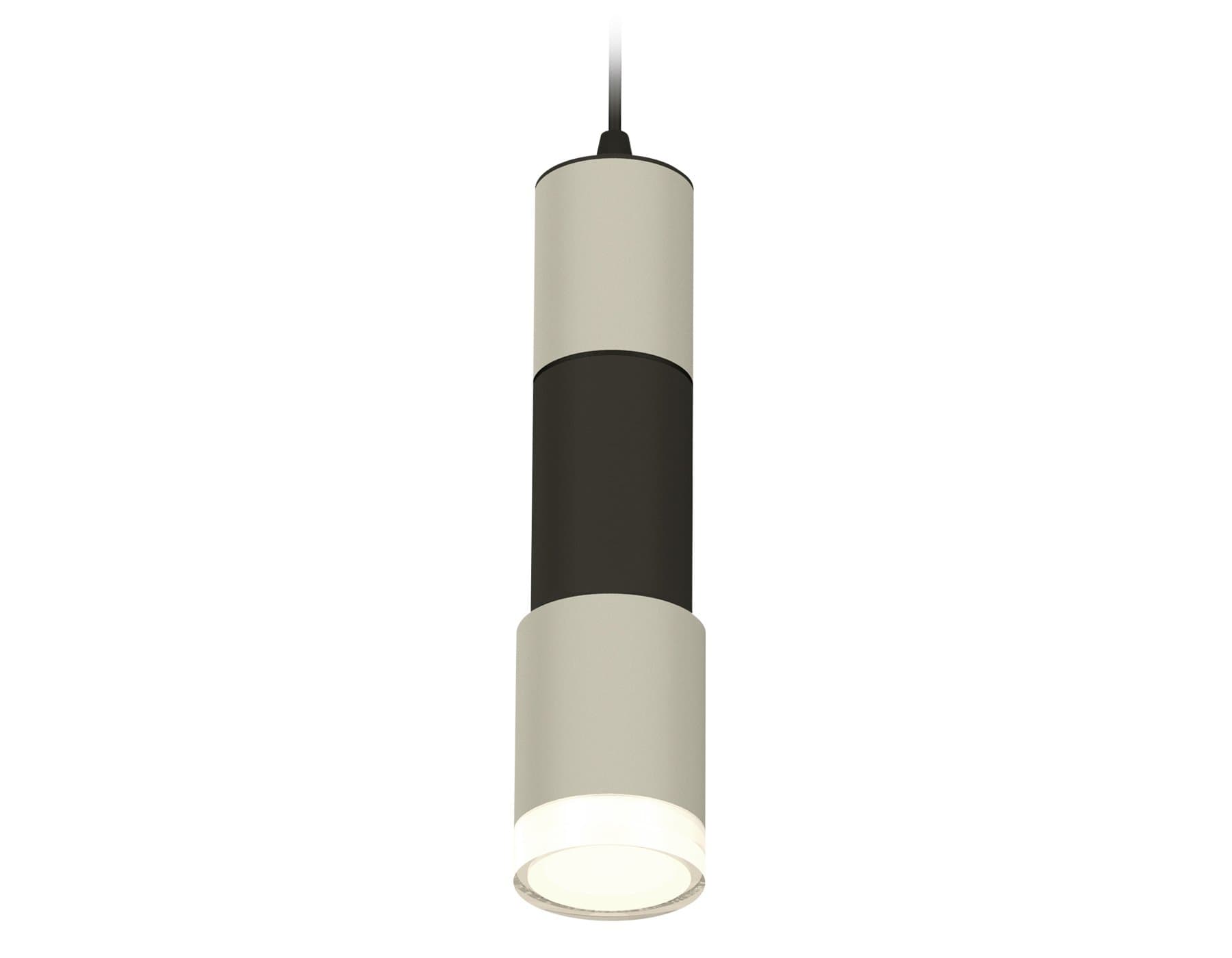 Ambrella Комплект подвесного светильника XP7423022 SGR/SBK/CL серый песок/черный песок/прозрачный MR16 GU5.3 (A2302, C6314, A2061, C6323, A2030, C7423 — миниатюра 1