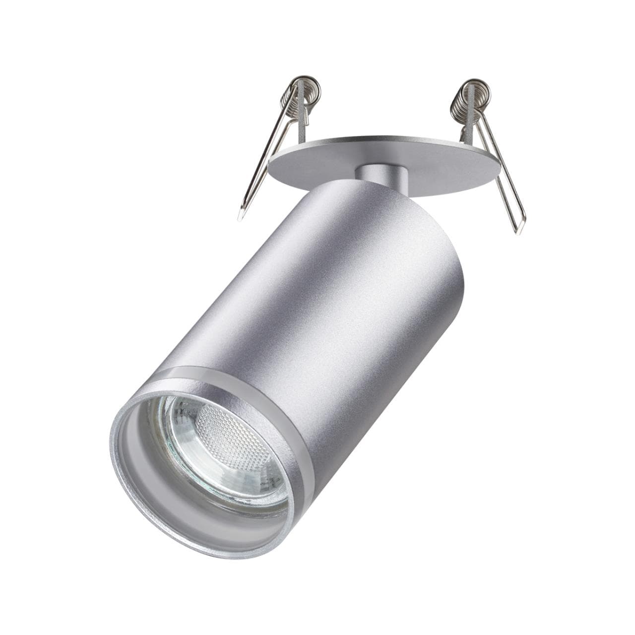 Novotech 370883 SPOT NT22 серебро Cветильник встраиваемый IP20 GU10 9W 220V ULAR