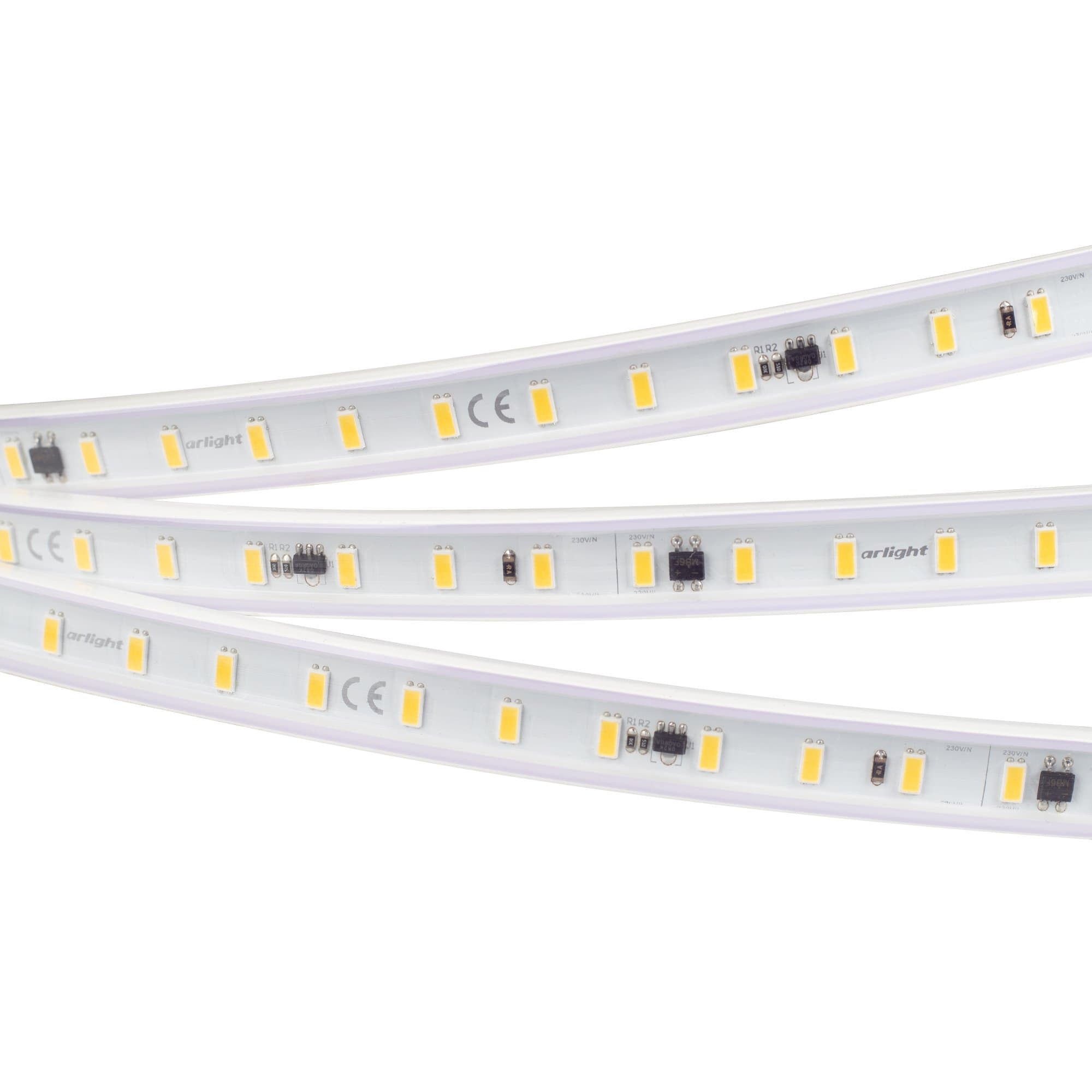 Arlight Светодиодная лента ARL-50000PV-5630-72-230V Day4000 (15mm, 14W/m, IP65) (14 Вт/м, IP65) 027052(1) — миниатюра 1