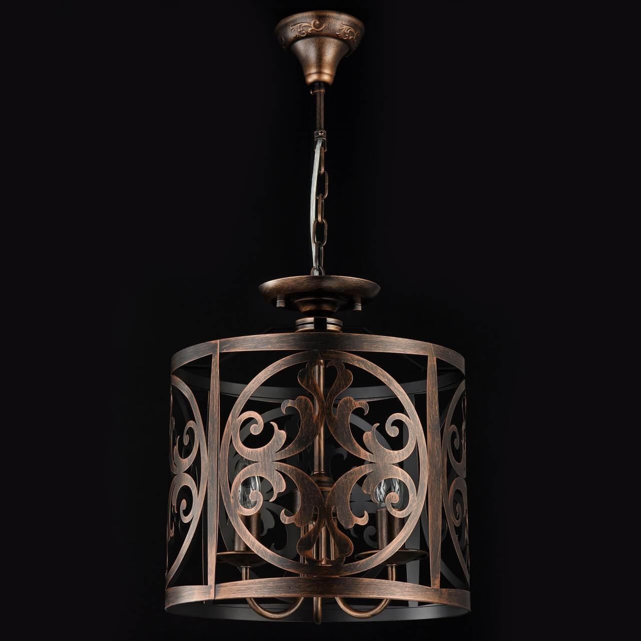 Maytoni House Rustika Коричневый Подвес 3xE14 60W H899-03-R — миниатюра 6