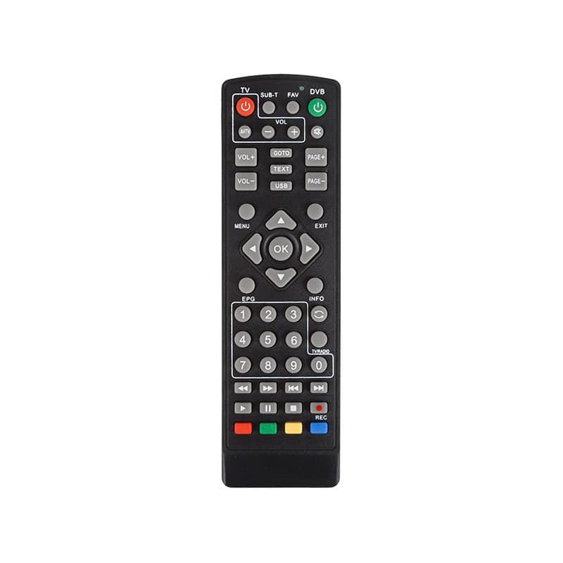 Пульт универсальный для DVB-T 2 с функцией управления телевизором RX-DVB-014 Rexant 38-0014