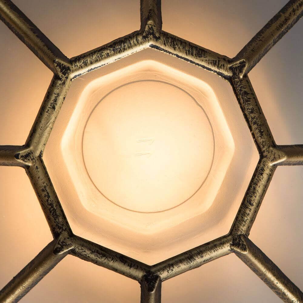 Arte Lamp Pegasus Коричневый/Белый Светильник уличный потолочный 1x60W 1xE27 A3121PF-1BN — миниатюра 4