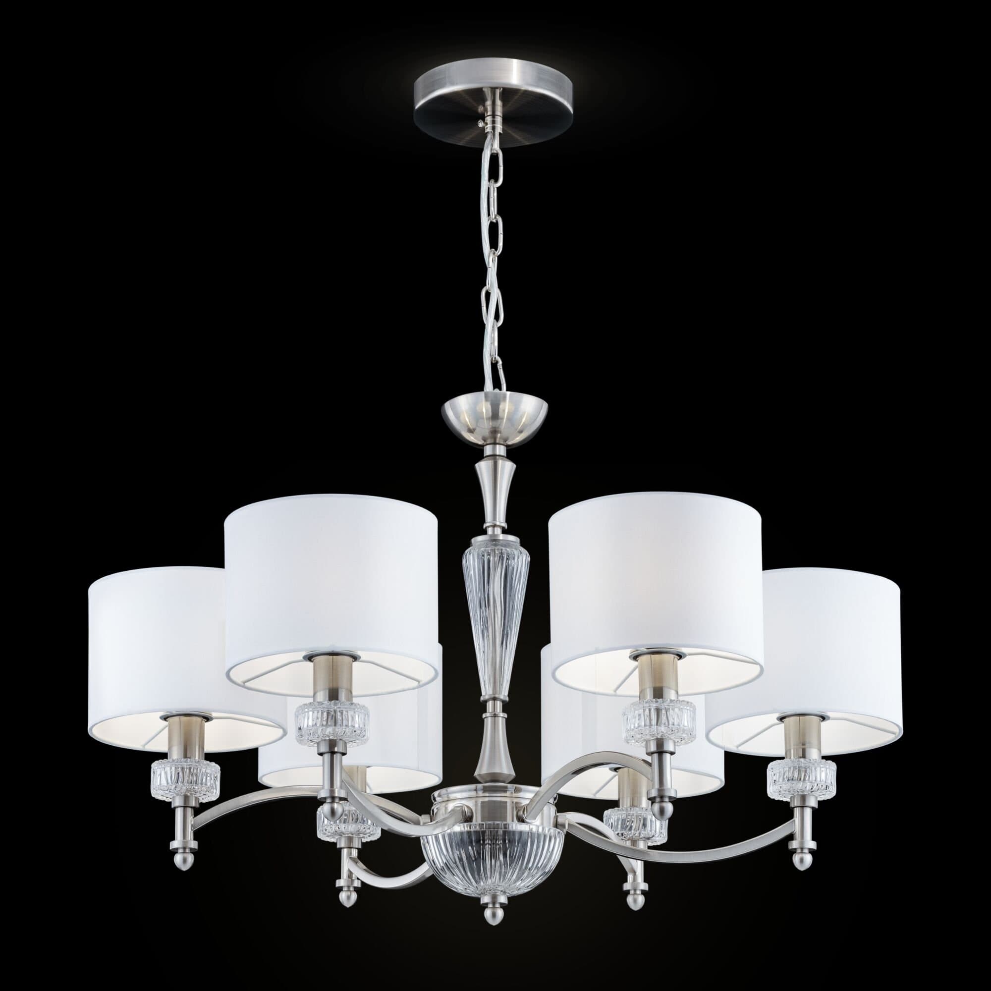 Maytoni Neoclassic Alicante Никель Люстра E14 40W MOD014CL-06N — миниатюра 3