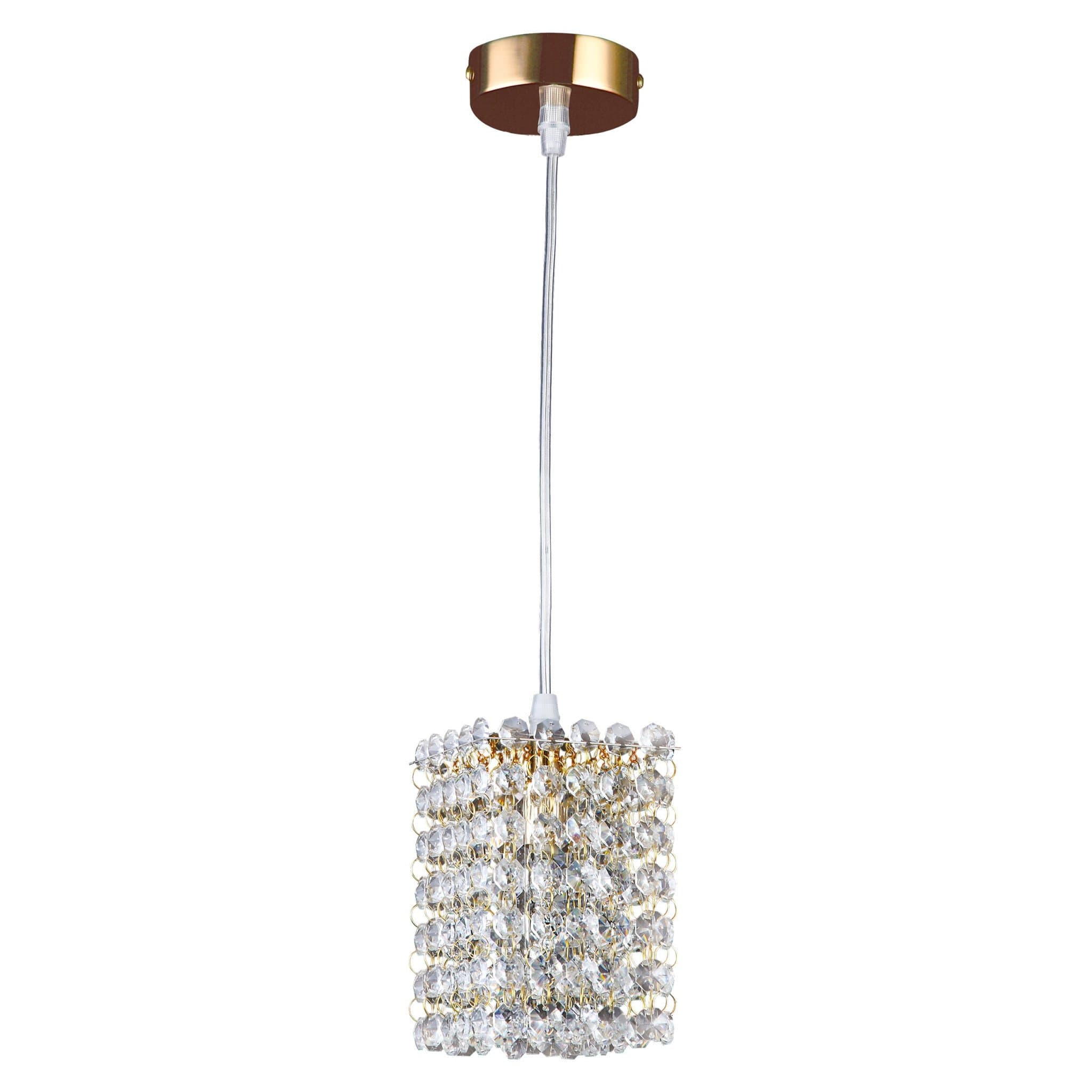 Lightstar Cristallo Хром/Хром/Прозрачный Подвесной светильник 795412 G9 1х40W IP20