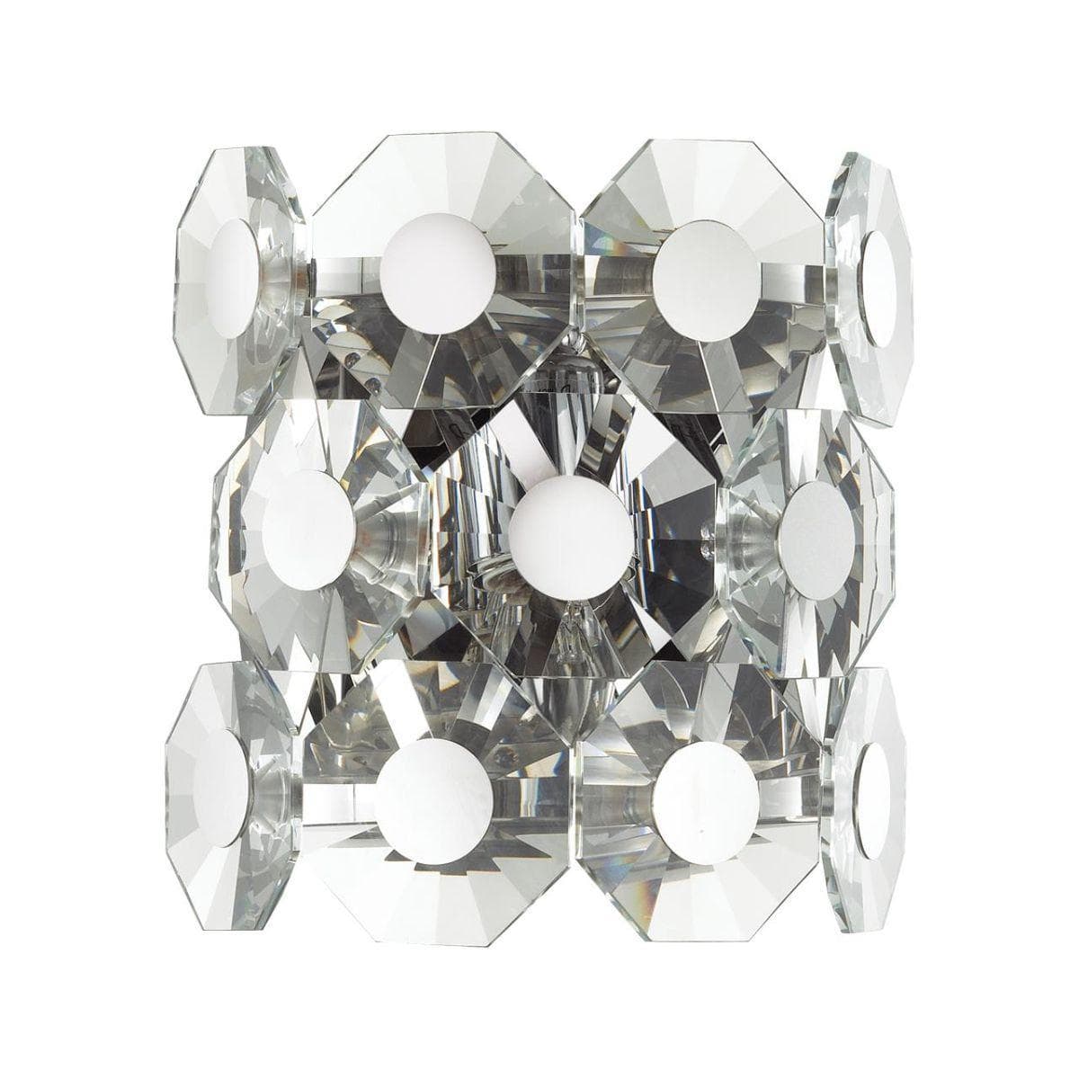 Odeon Light 4973/1W HALL ODL22 373 хром/хрусталь Бра E14 1*40W TOKATA — миниатюра 1