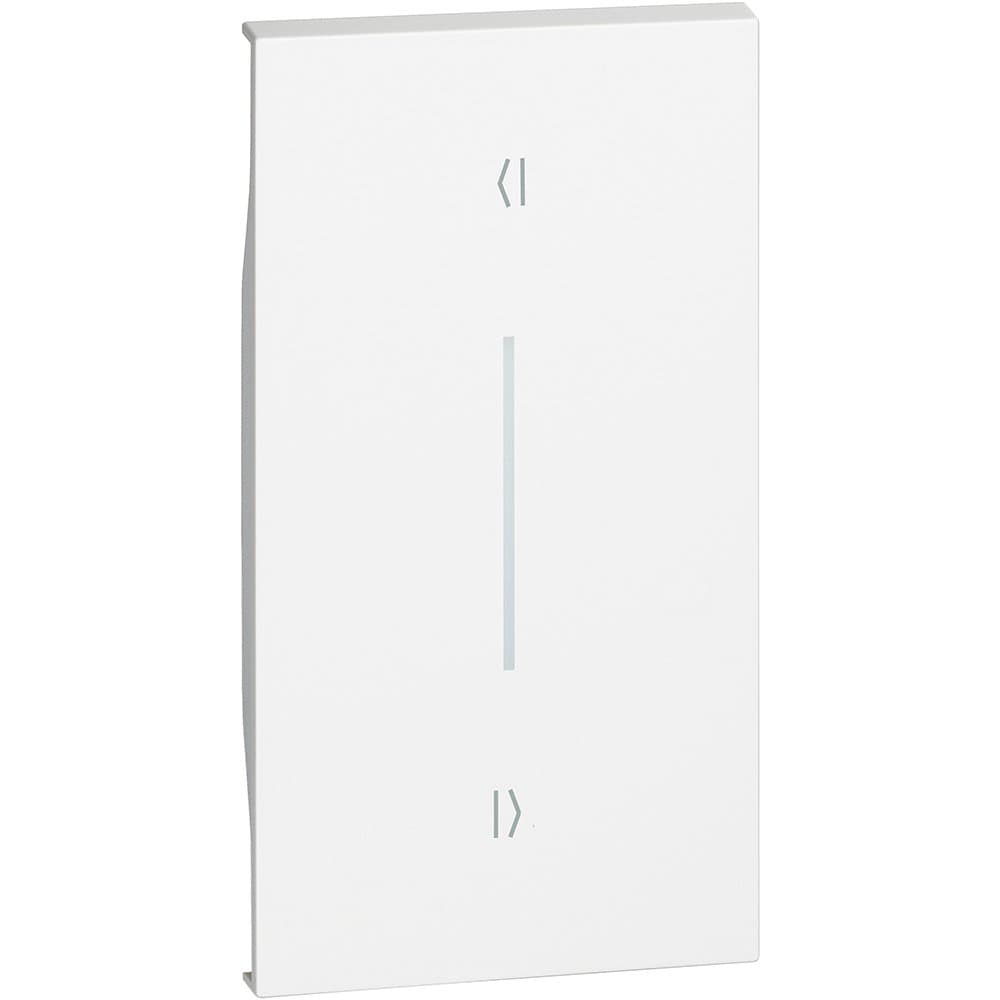 BT Living now Белый Лицевая панель для выключ рольставень (вертикальн) 2 мод KW05M2V