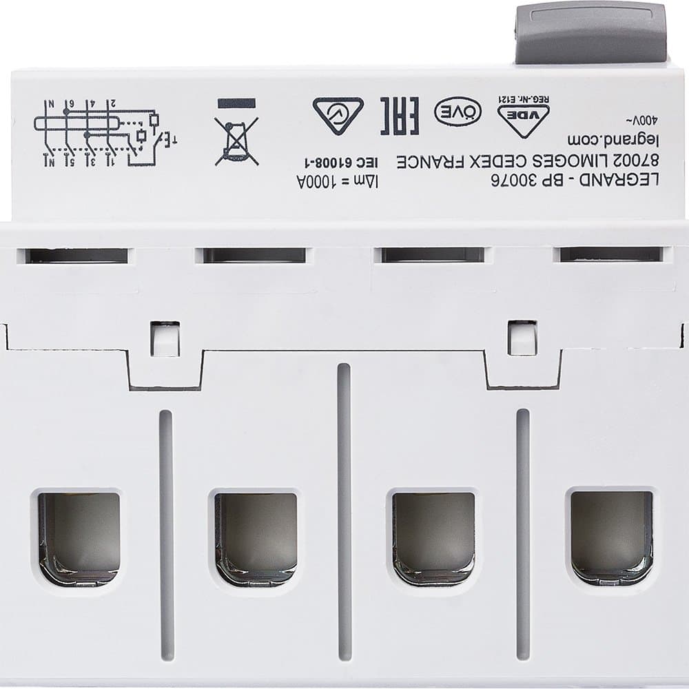 Legrand RX3 УЗО 30мА 40А 4P A 402075 — миниатюра 4