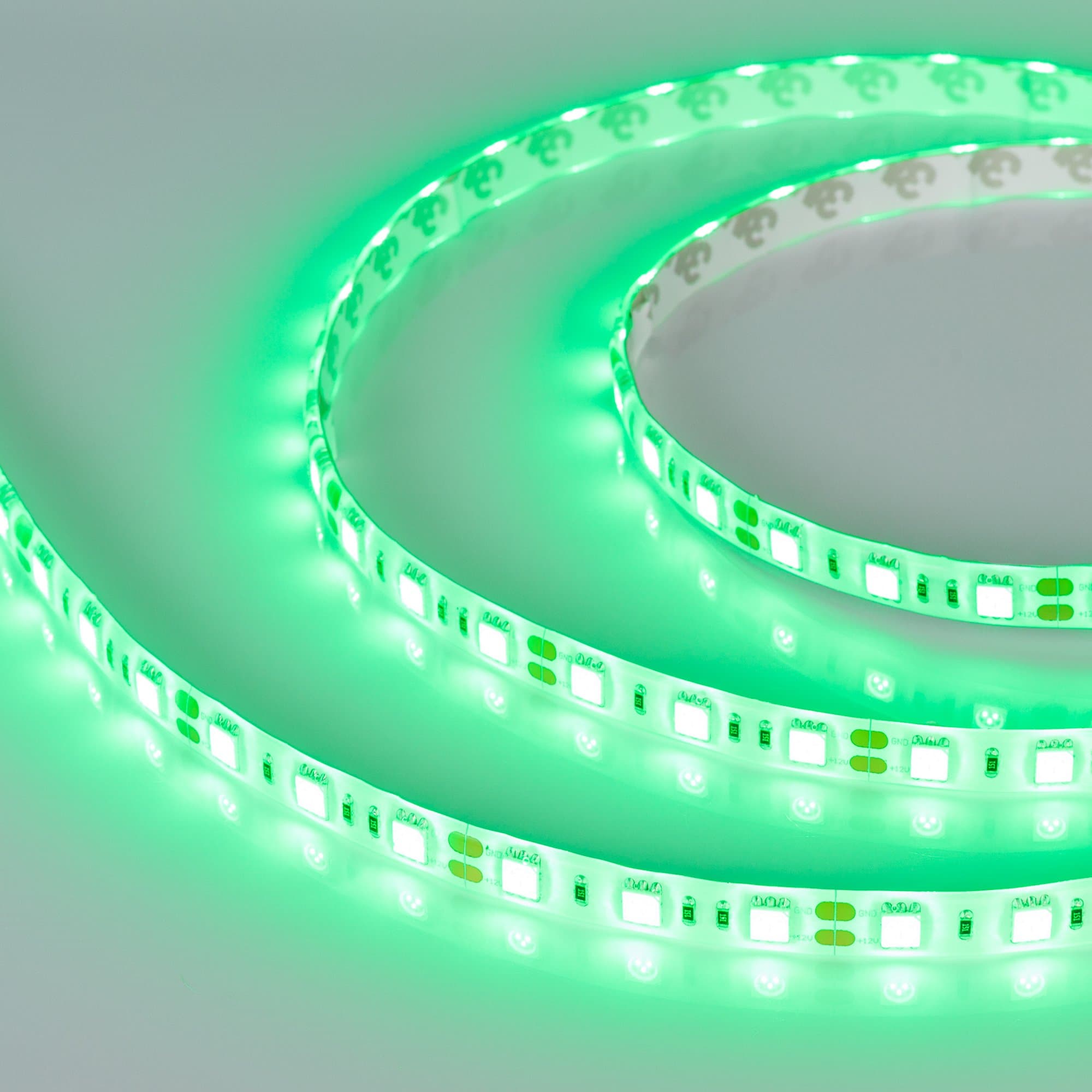 Arlight Светодиодная лента RTW 2-5000SE 12V Green 2x (5060, 300 LED, LUX) (14.4 Вт/м, IP65) 015434 — миниатюра 5