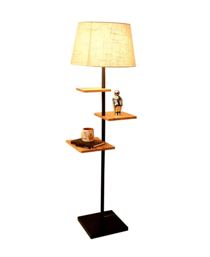 Kink Light 07097 Торшер СЕВИЛЬЯ сосна d45 h155 E27 1*40W