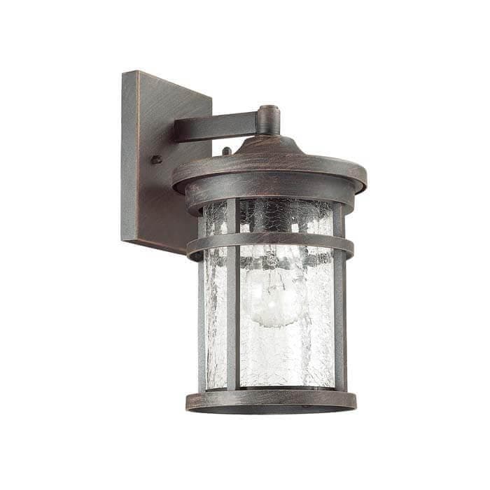 Odeon Light VIRTA Черный/Патина Уличный настенный светильник IP44 E27 60W 220V 4044/1W ODL18 718