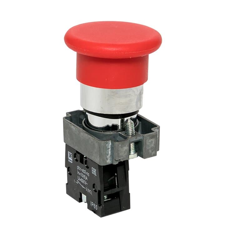 EKF PROxima Кнопка BC42 грибок красная NC IP65
