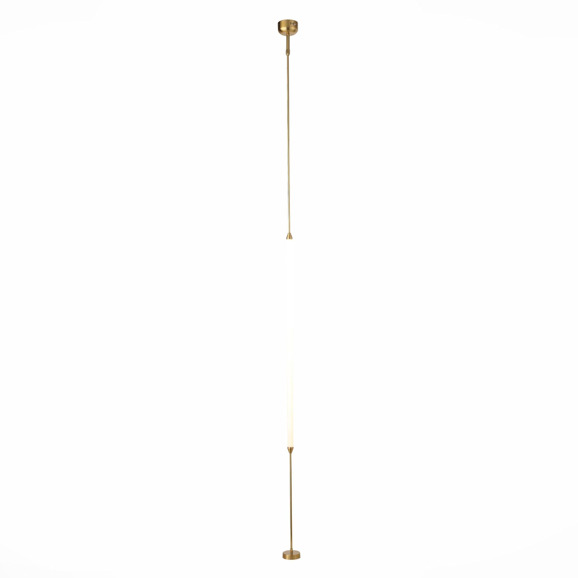 ST LUCE  SL6004.315.01 Торшер Латунь/Белый LED 1*30W 3000K