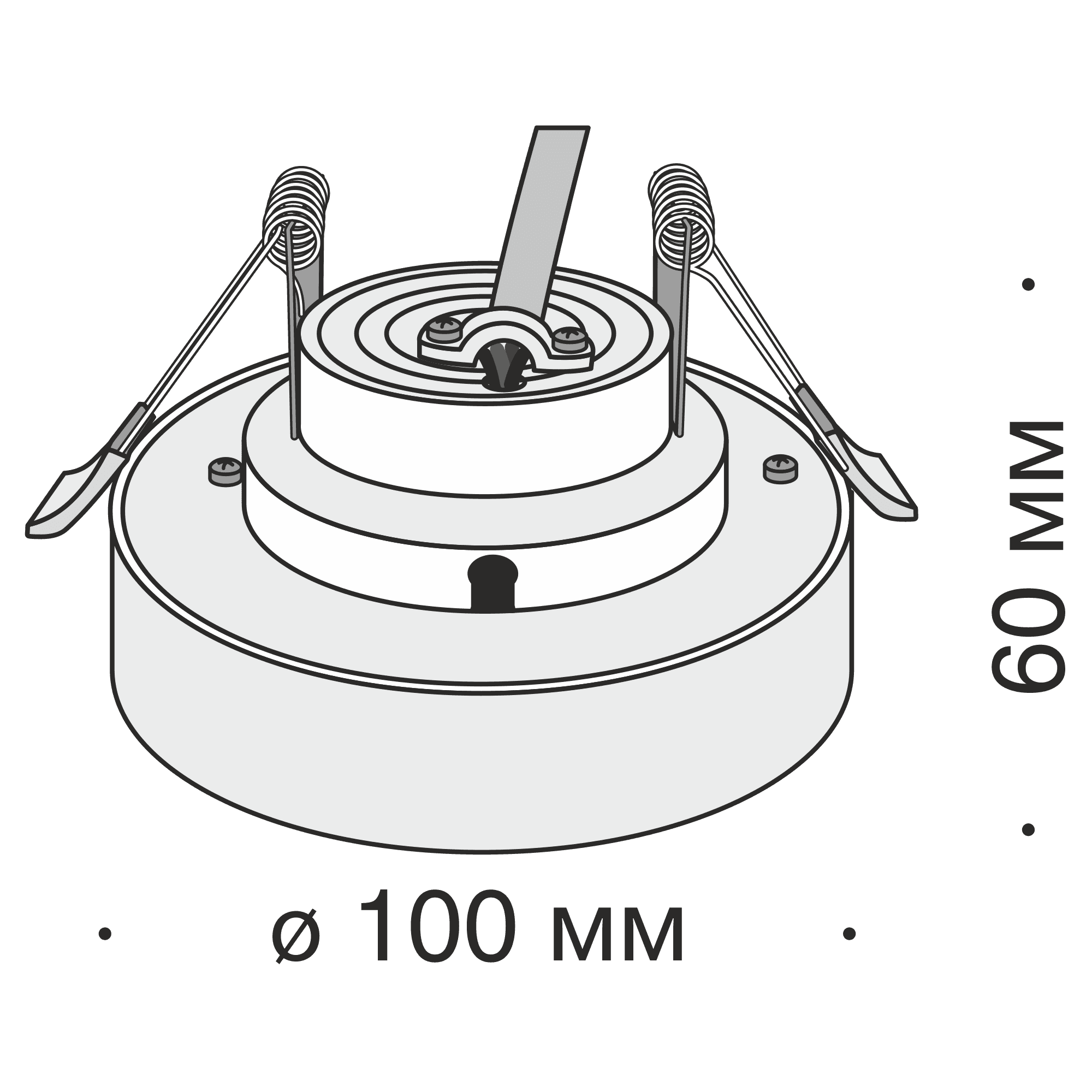 Maytoni Technical Joliet Белый Встраиваемый светильник LED 11W 750Лм DL035-2-L6W — миниатюра 6