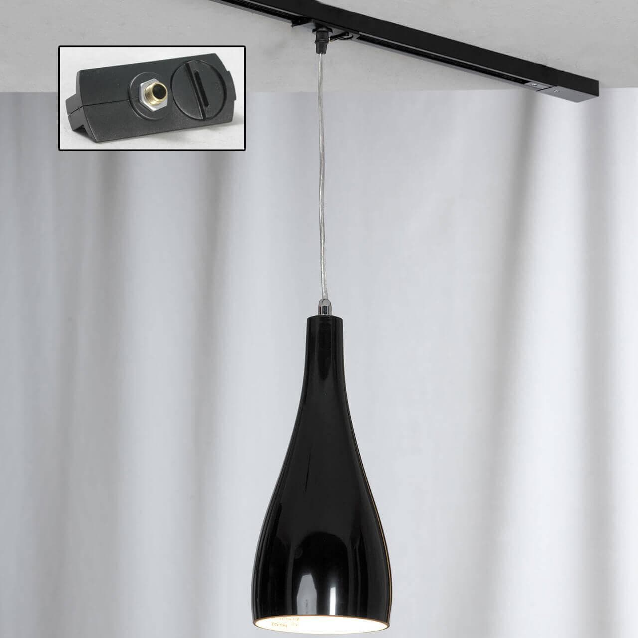 Lussole S.R.L Металл Хром /  Стекло трековый светильник однофазный E27 60W LSF-1196-01-TAB — миниатюра 1
