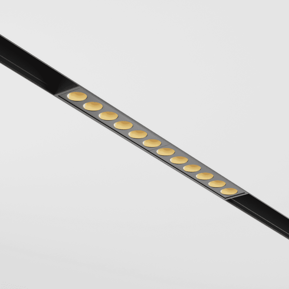 Maytoni Magnetic track system Черный Трековый светильник TR031-2-12W3K-B