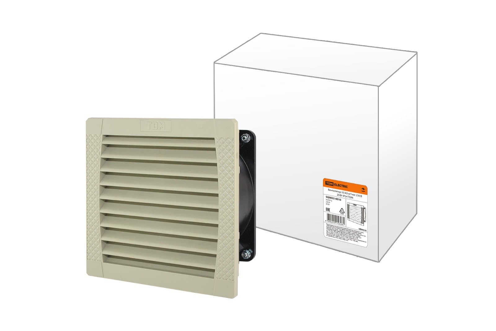 TDM Вентилятор 55/43 м3/час 230В 20Вт IP54 SQ0832-0010 — миниатюра 1