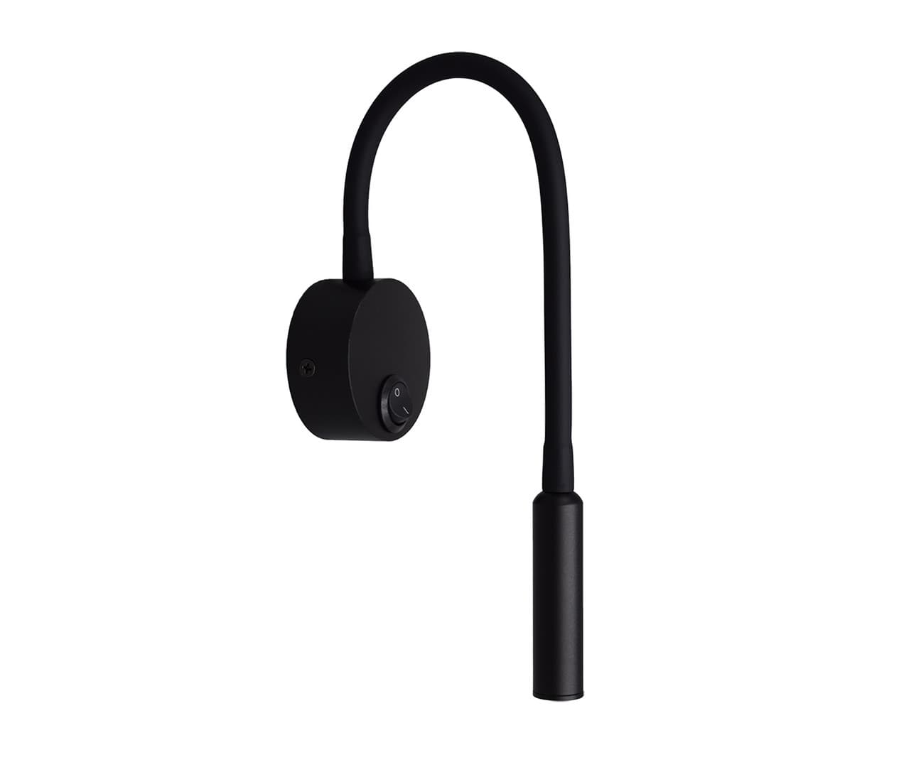 Kink Light 08100,19(4000K) Светильник Лайт черный w42*6,4 Led 1*3W (4000K)