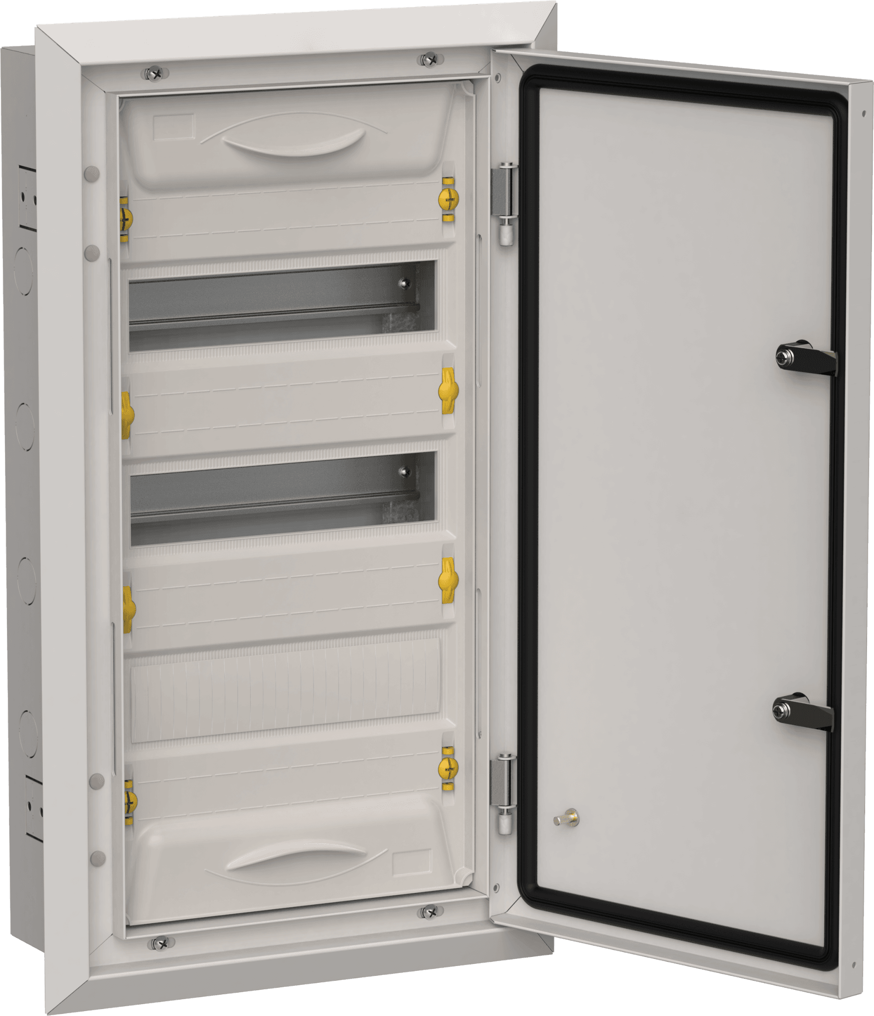 TITAN 5 Корпус мет. ЩРв-36 (1х36) 630х365х130 IP31 сер IEK