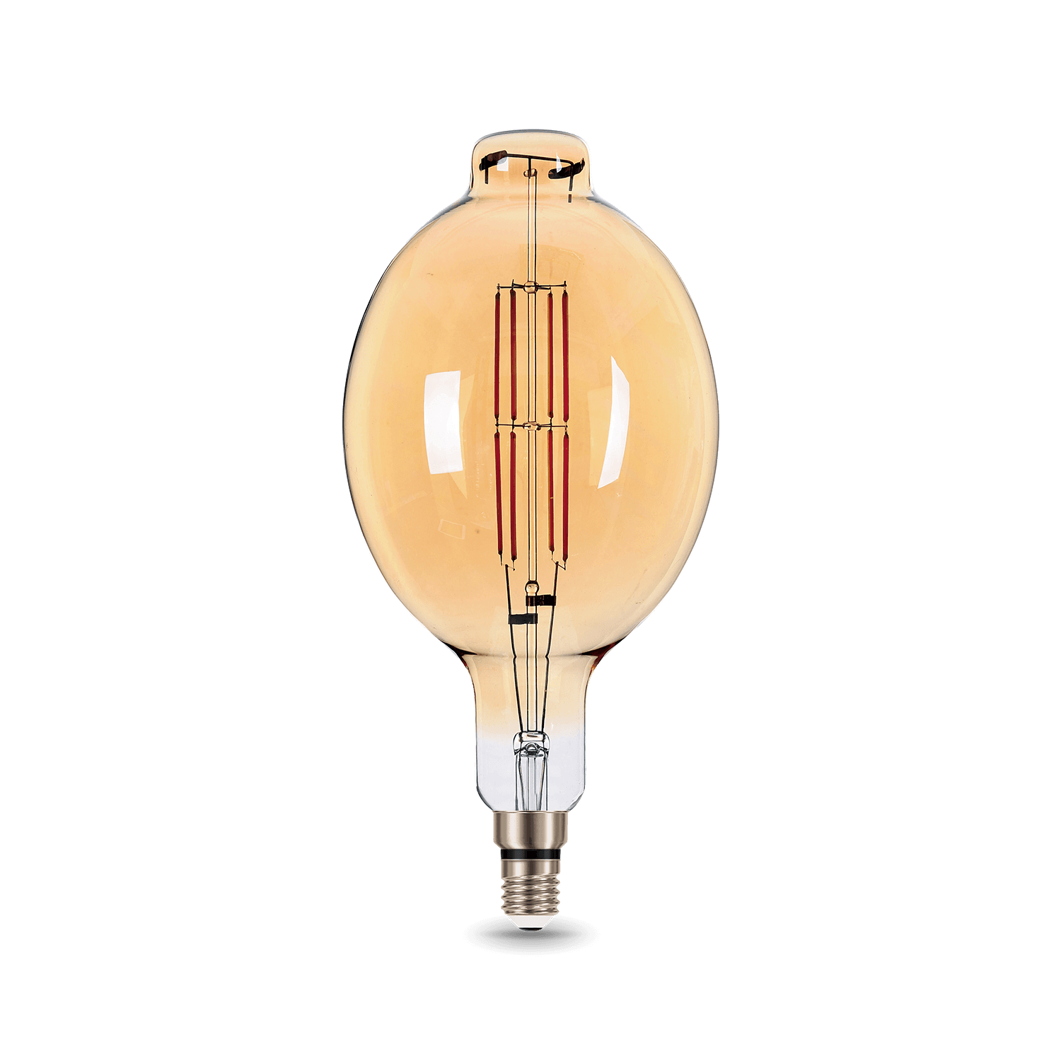 Gauss Лампа Filament BT180 8W 780lm 2400К Е27 golden straight LED 151802008 — миниатюра 6
