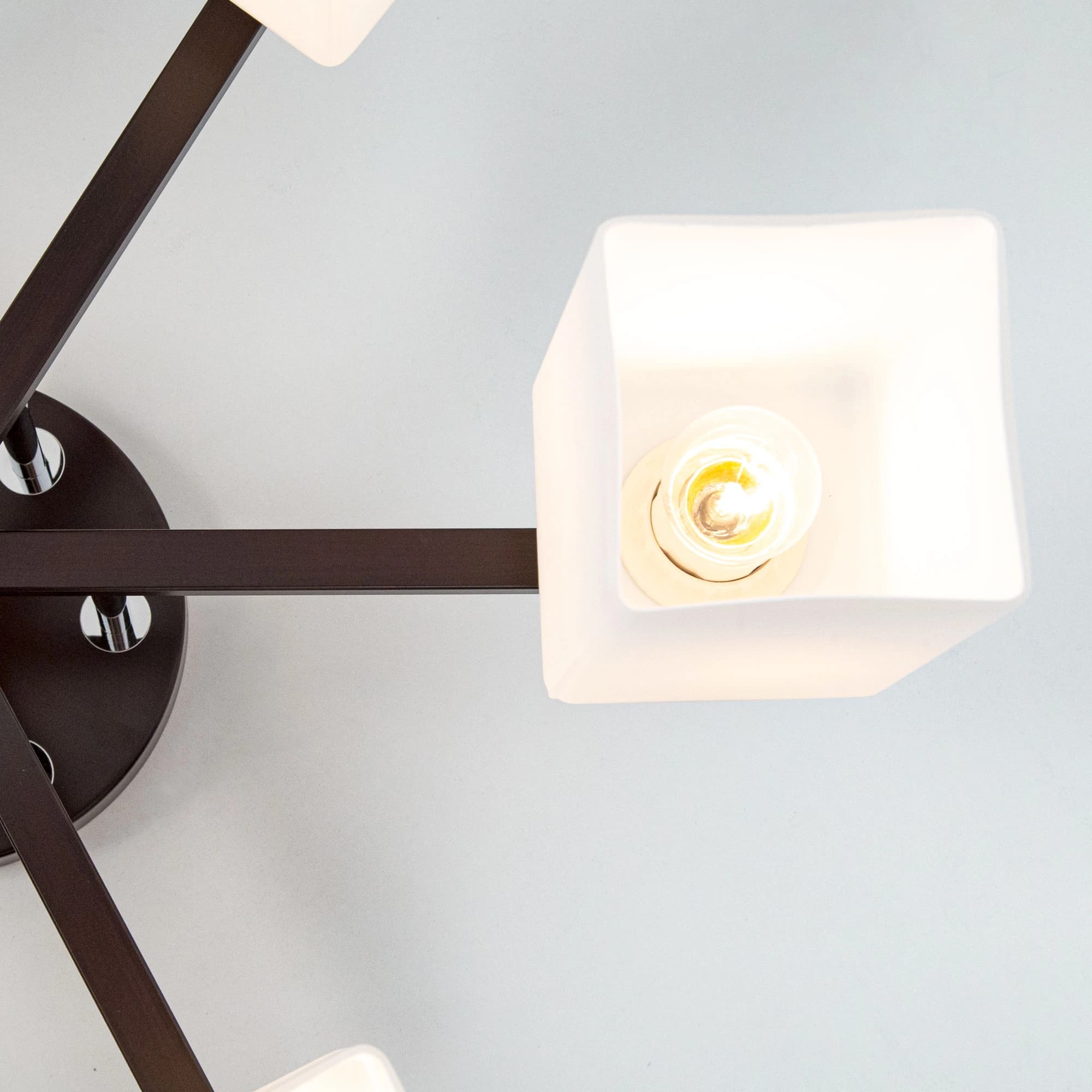 Citilux CL123161 Маркус Хром+Венге Светильник Люстра — миниатюра 4
