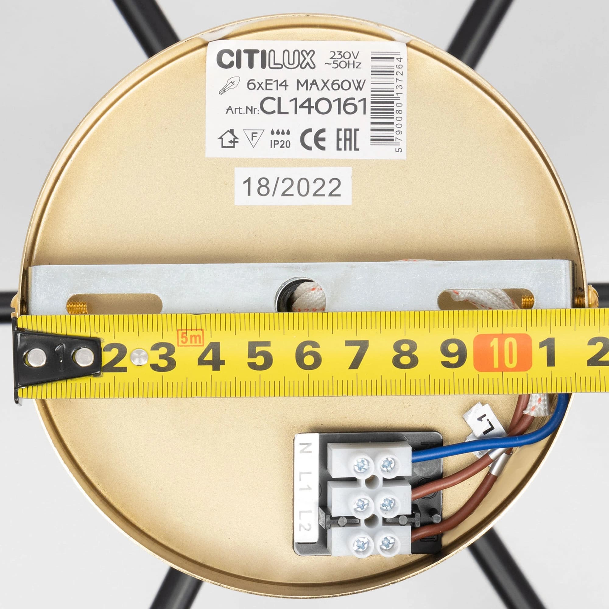 Citilux CL140161 Бертон Бронза+Черный Люстра — миниатюра 13