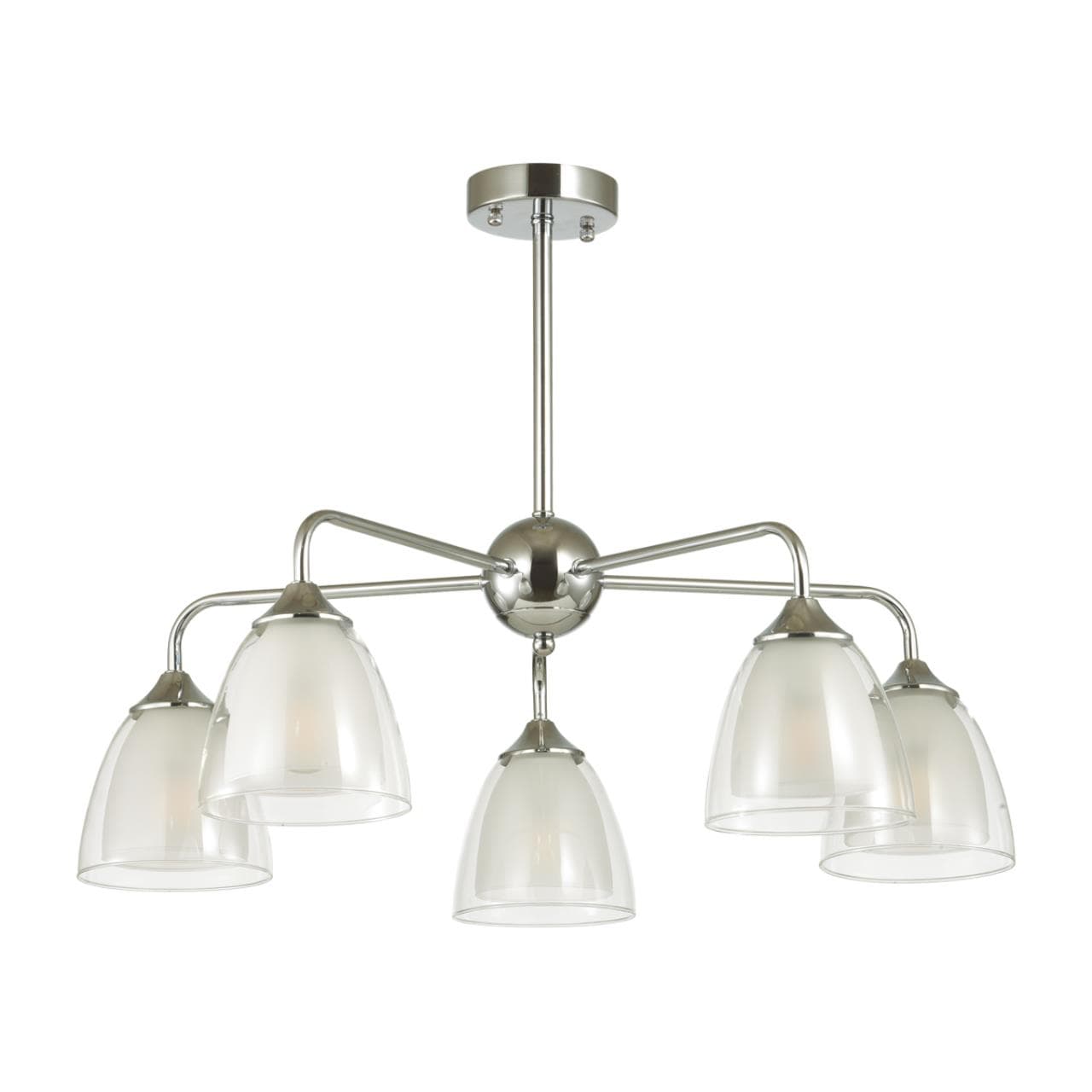 Lumion 5289/5C MODERNI LN23 хром Люстра потолочная E14 5*60W 220V TOBY