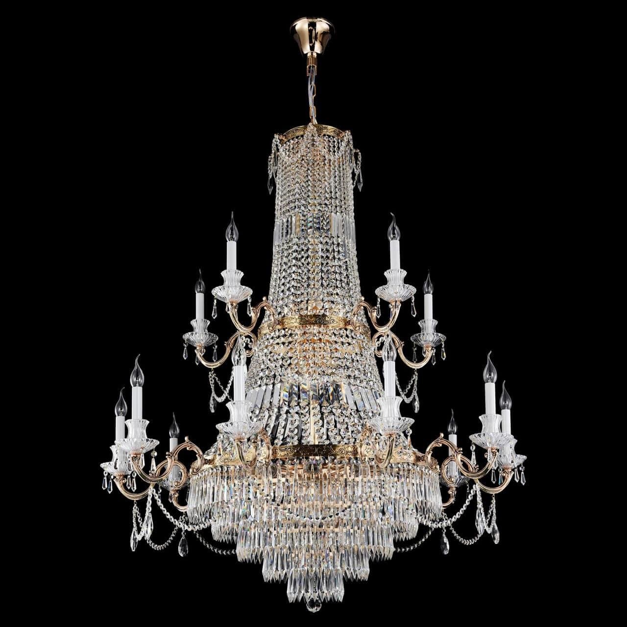 Maytoni Classic Palace Золото Антик Люстра E27 60W DIA890-PL-42-G — миниатюра 9